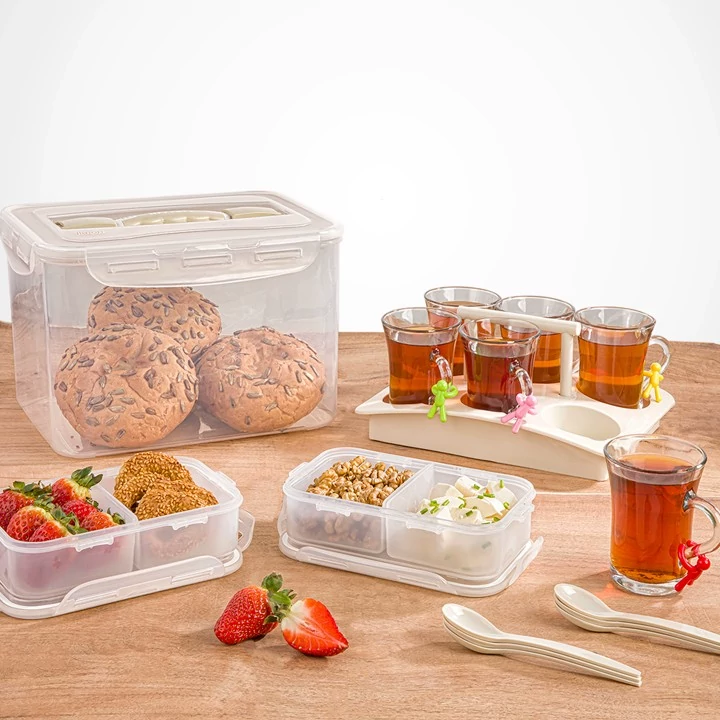 سرویس چایخوری مسافرتی ۶ نفره لیمون