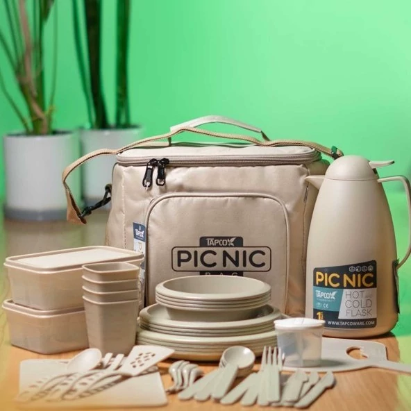 کیف پیک نیک ۴ نفره ۴۵ پارچه تاپکو